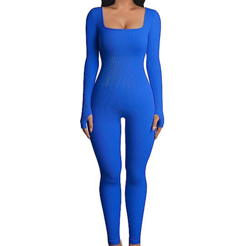 Fall Winter Hot-selling Women's Clothing Long Sleeve Jumpsuit Yoga