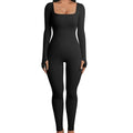 Fall Winter Hot-selling Women's Clothing Long Sleeve Jumpsuit Yoga